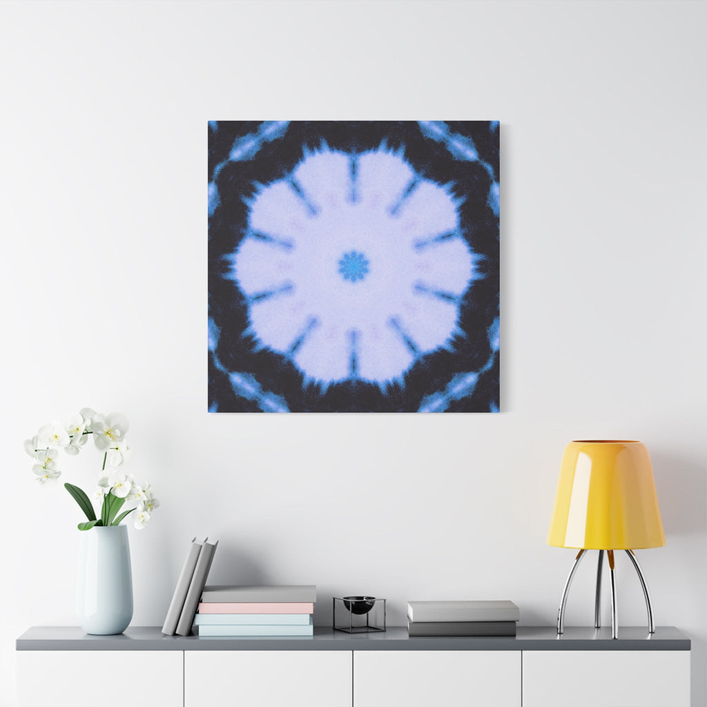 "SNWFLK" Cymatic Canvas Art Print - Stretched Matte 1.25"