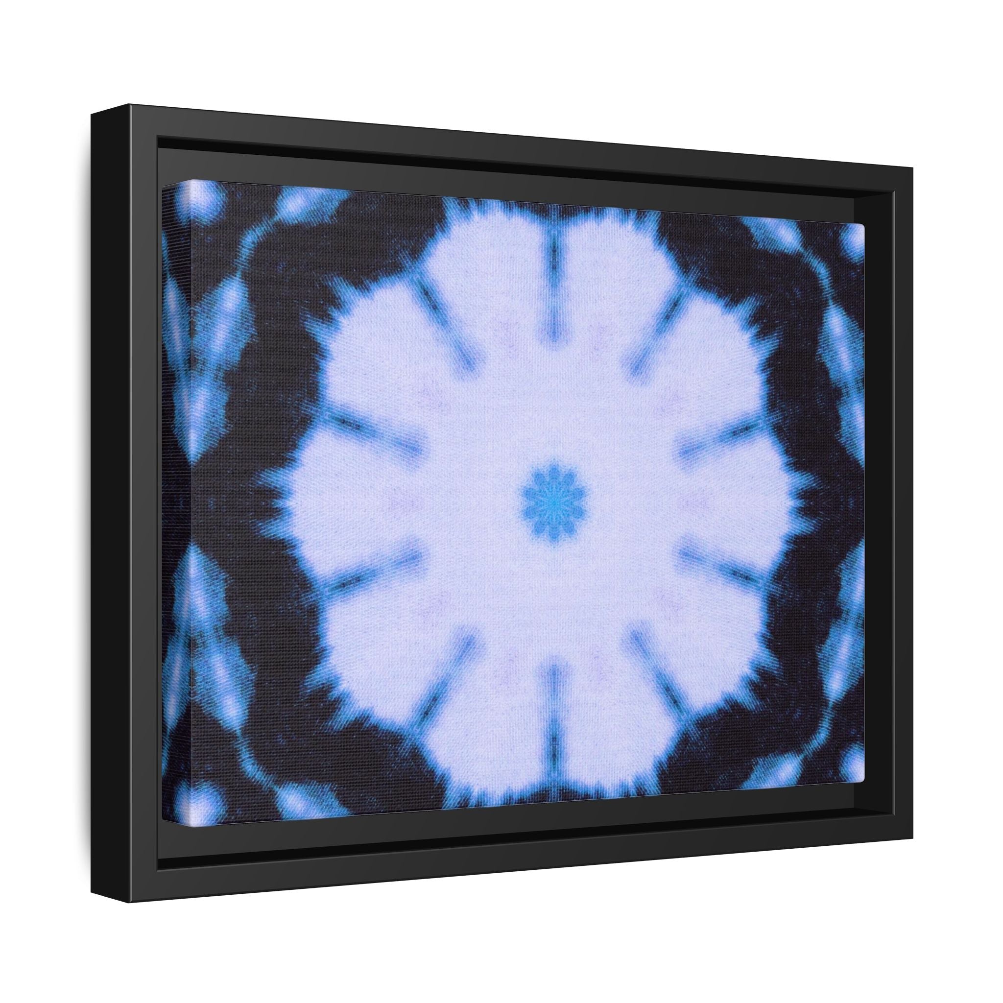 "SNWFLK" Cymatic Framed Matte Canvas