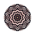 “A-BYSS” Cymatic Print Round Rug