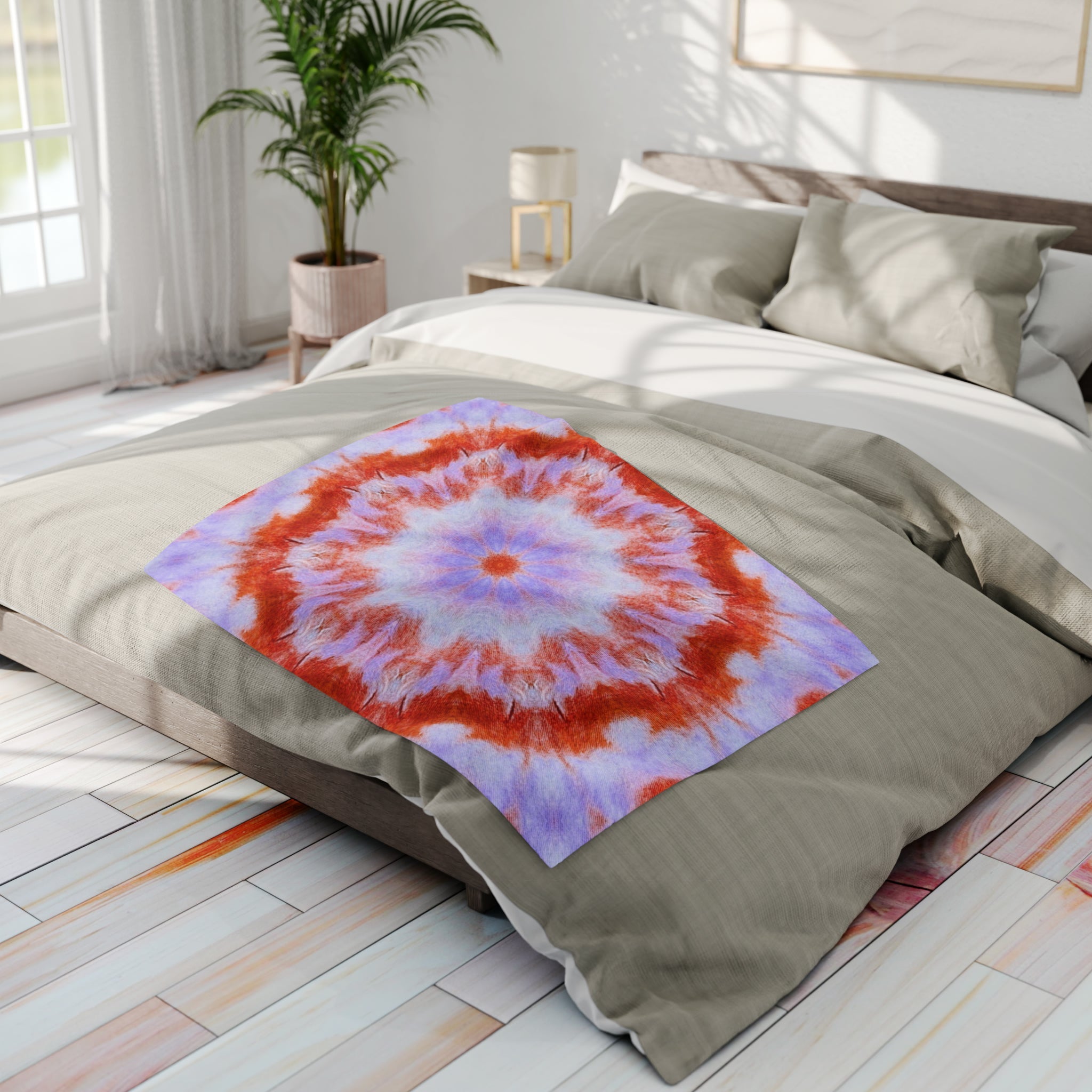 “NEBU” Cymatic Arctic Fleece Blanket