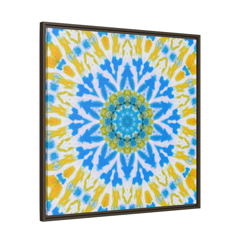 "GETA" Cymatic Framed Matte Canvas