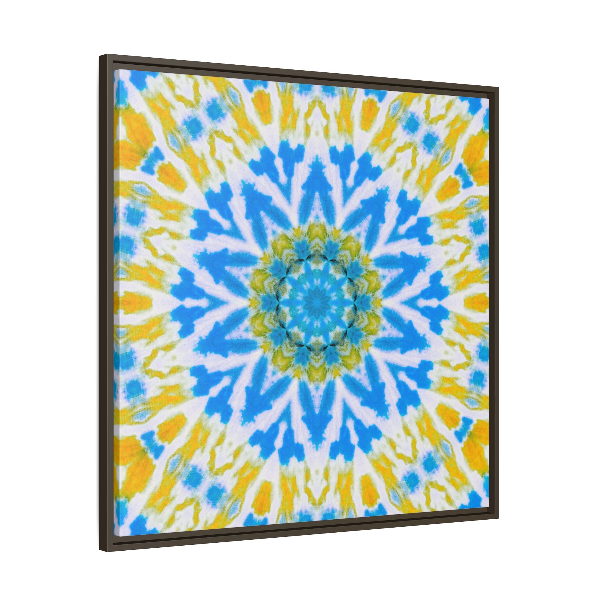 "GETA" Cymatic Framed Matte Canvas