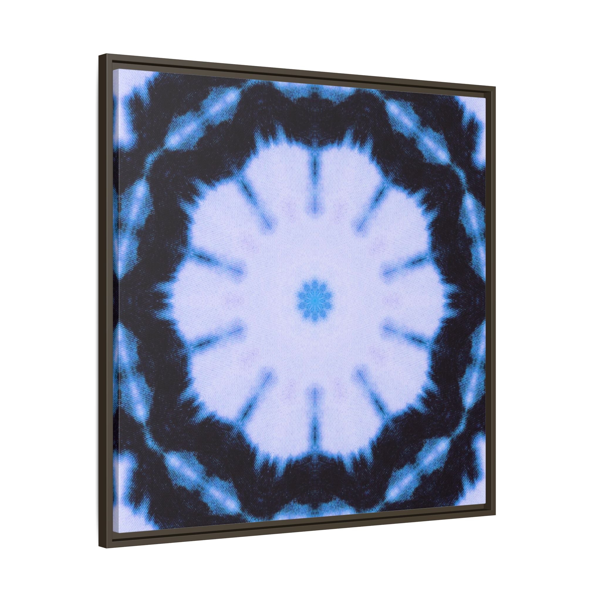 "SNWFLK" Cymatic Framed Matte Canvas