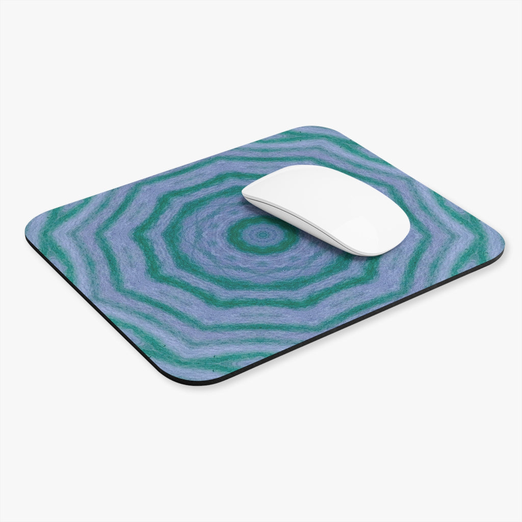 "GR33N3RY" Rectangular Mouse Pad