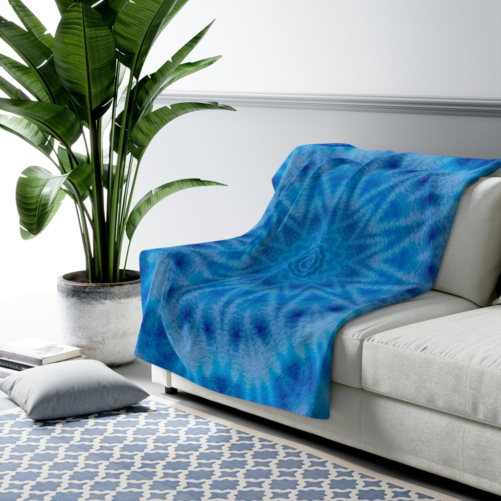 "AVIAN" Cymatic Sherpa Fleece Blanket