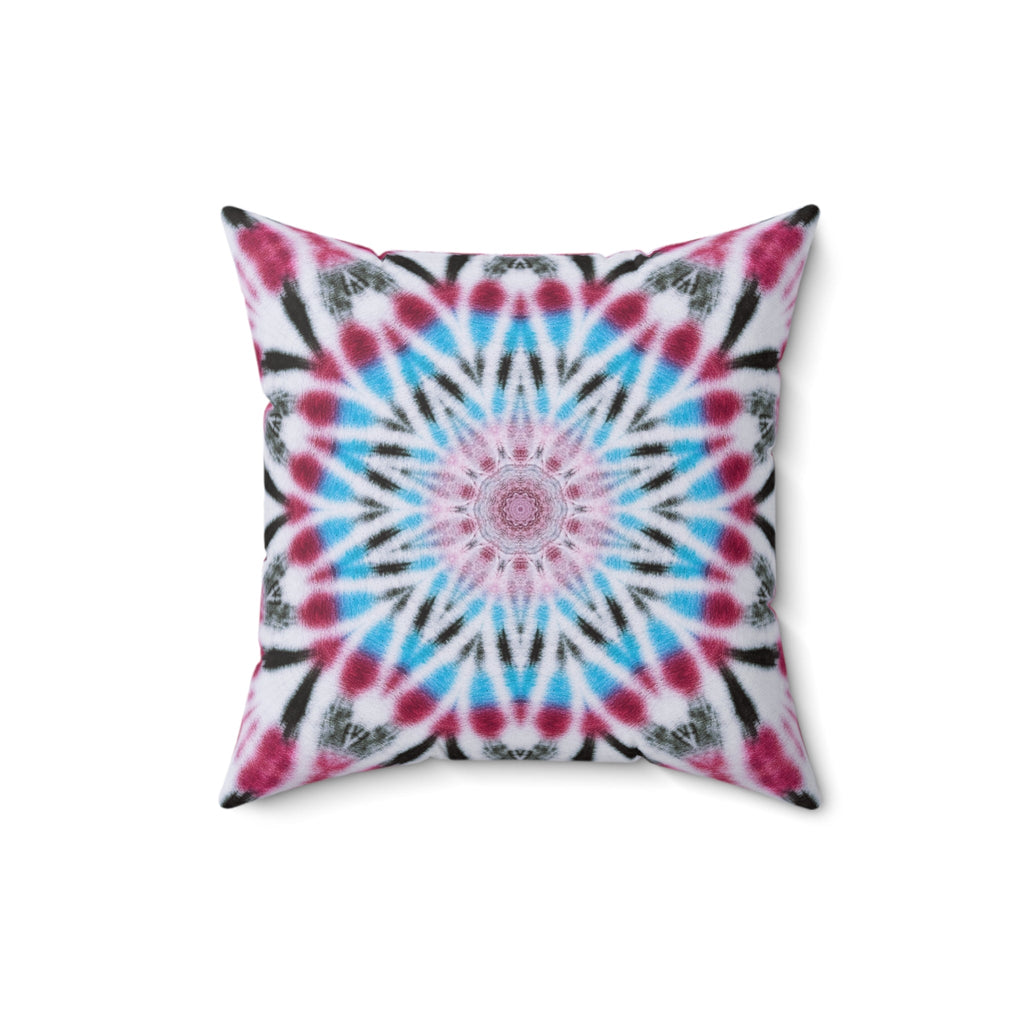"HYP3R" Cymatic Print Square Cushion
