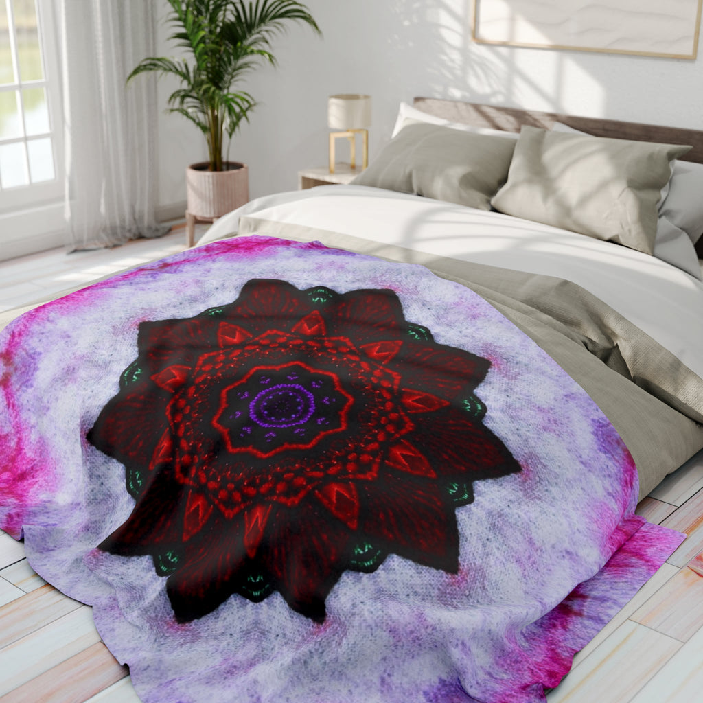 “VESI” Cymatic Arctic Fleece Blanket
