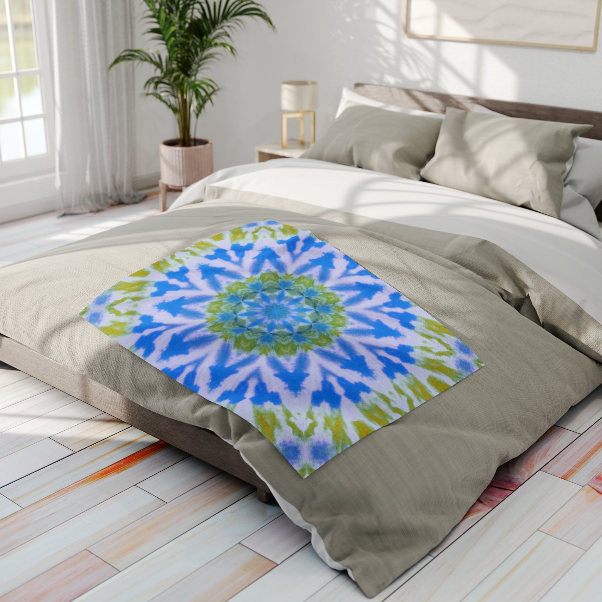 “GETA” Cymatic Arctic Fleece Blanket