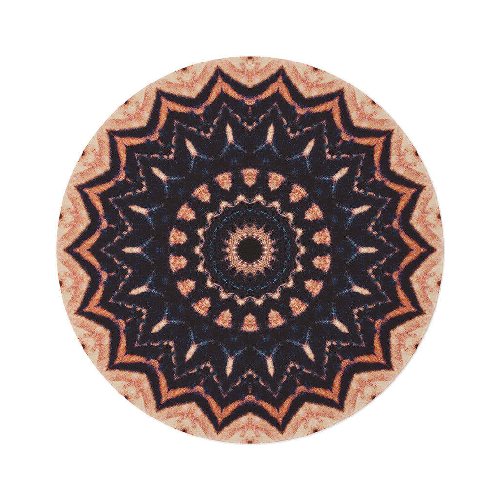 “TRIBAL” Cymatic Round Rug