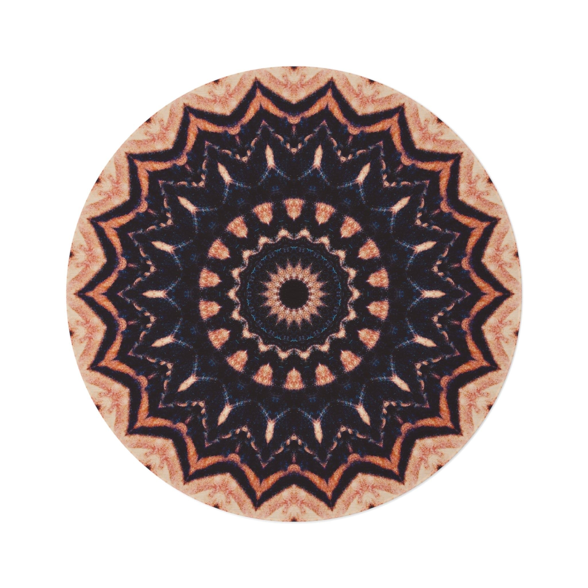 “TRIBAL” Cymatic Round Rug