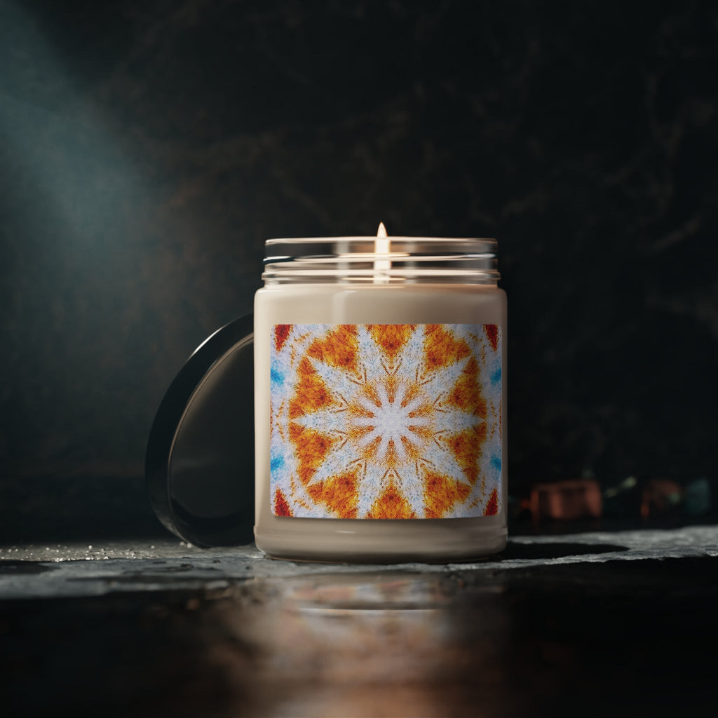 “SOL” Cymatic Scented Soy Candle 9oz