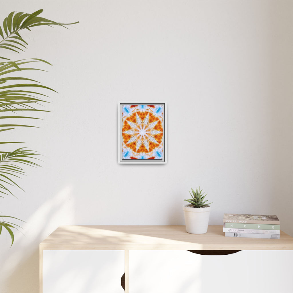 "SOL" Cymatic Framed Matte Canvas