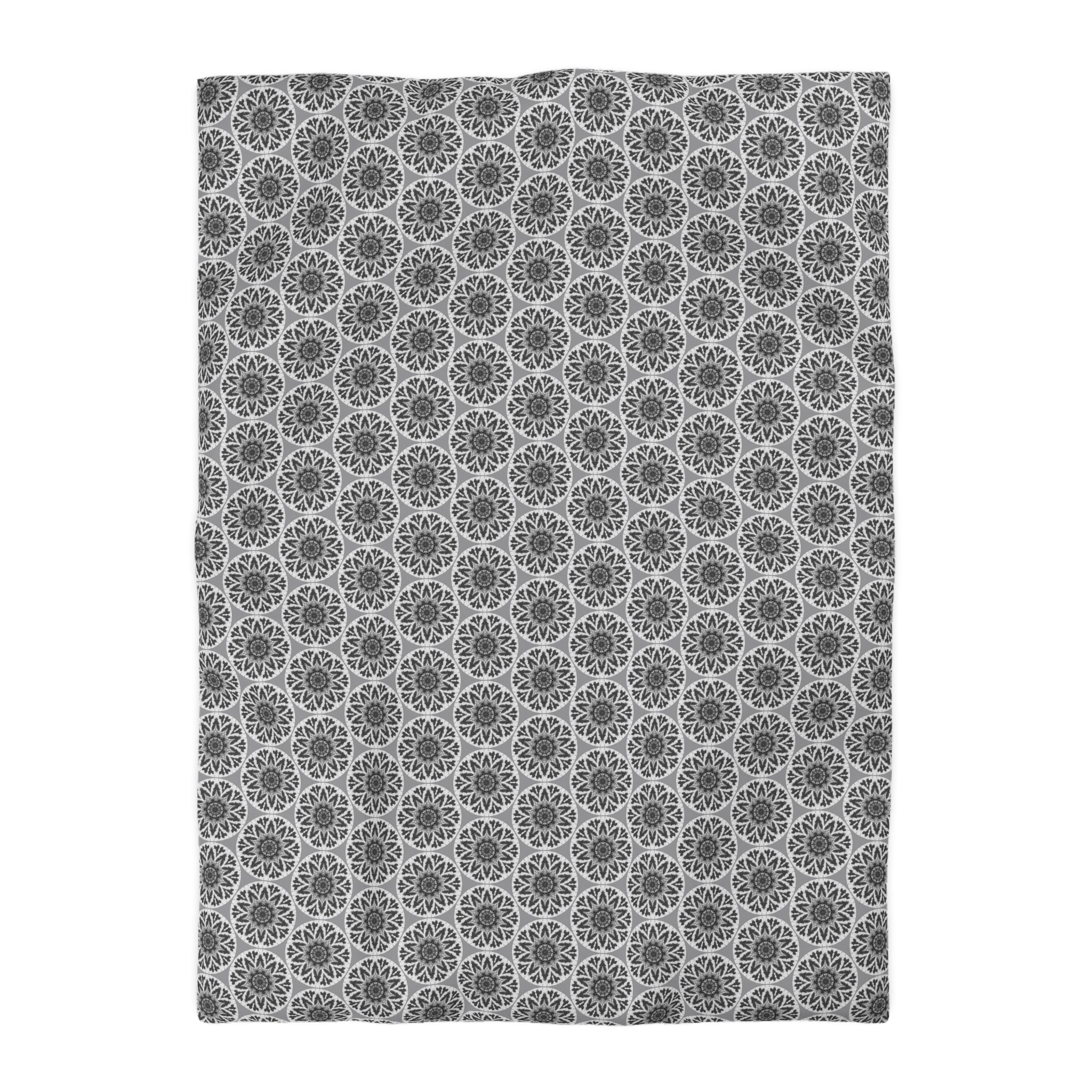 "GETA" Cymatic Duvet Cover (Grey) - Housewarming