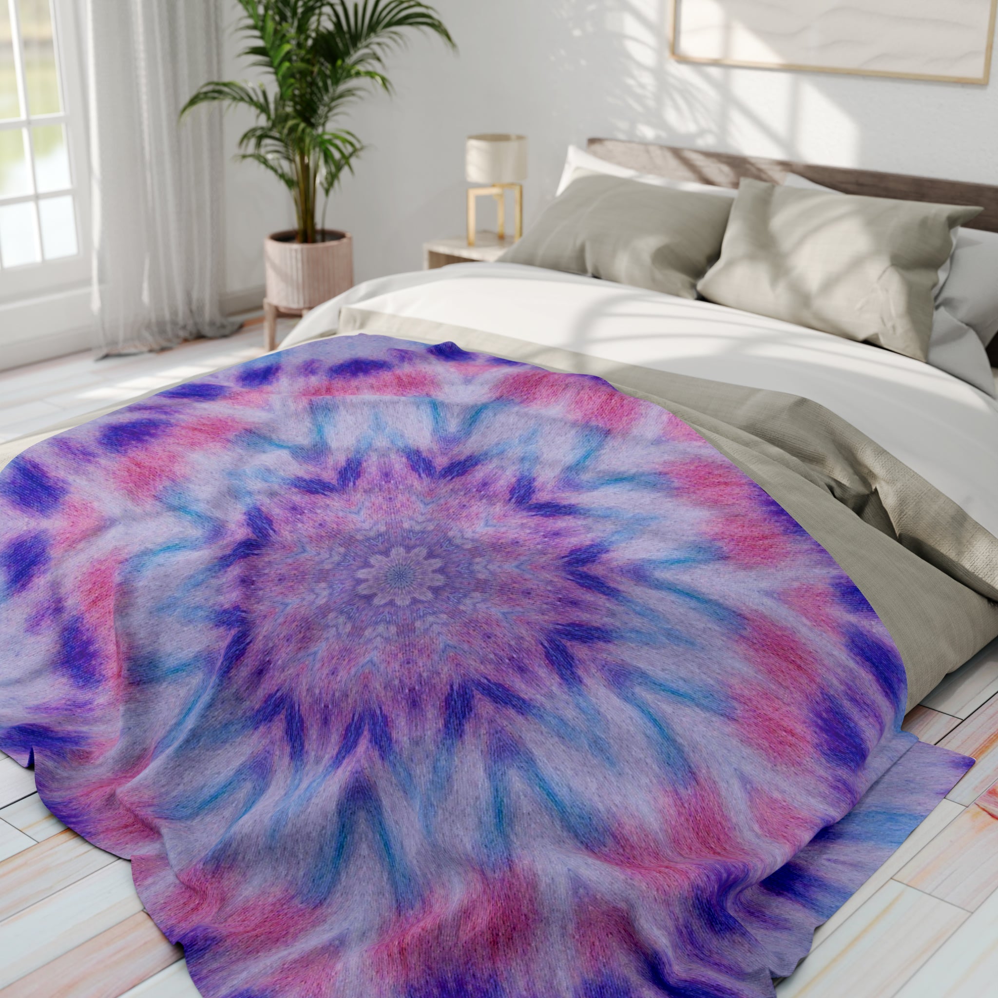 “DAS33D” Cymatic Arctic Fleece Blanket