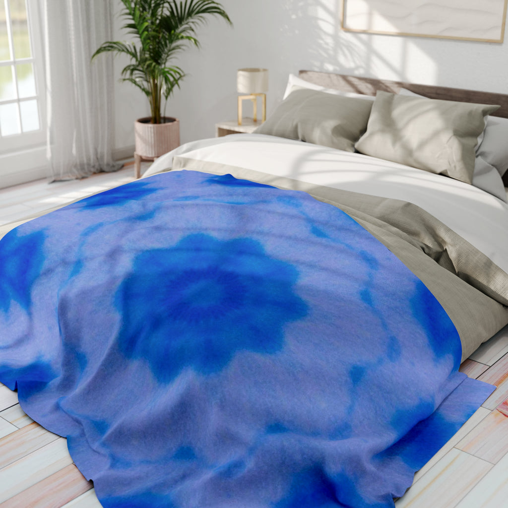 “BLU3DR3AM” Cymatic Arctic Fleece Blanket