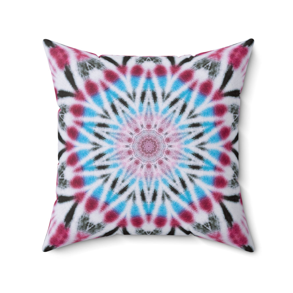 "HYP3R" Cymatic Print Square Cushion