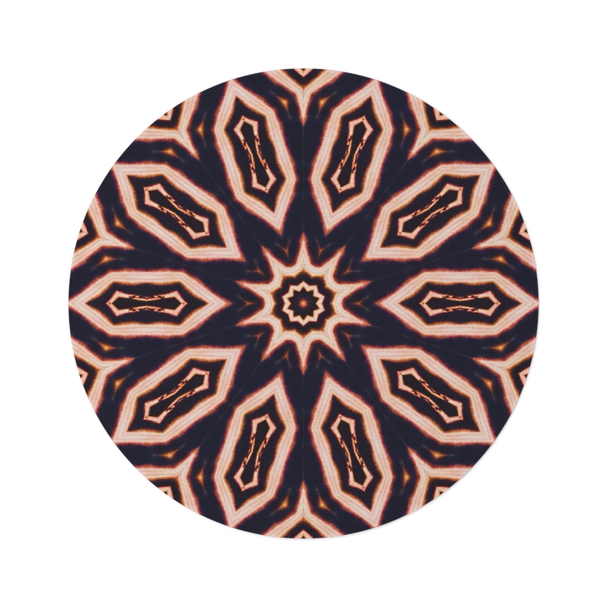 “E-CLPS” Cymatic Round Rug