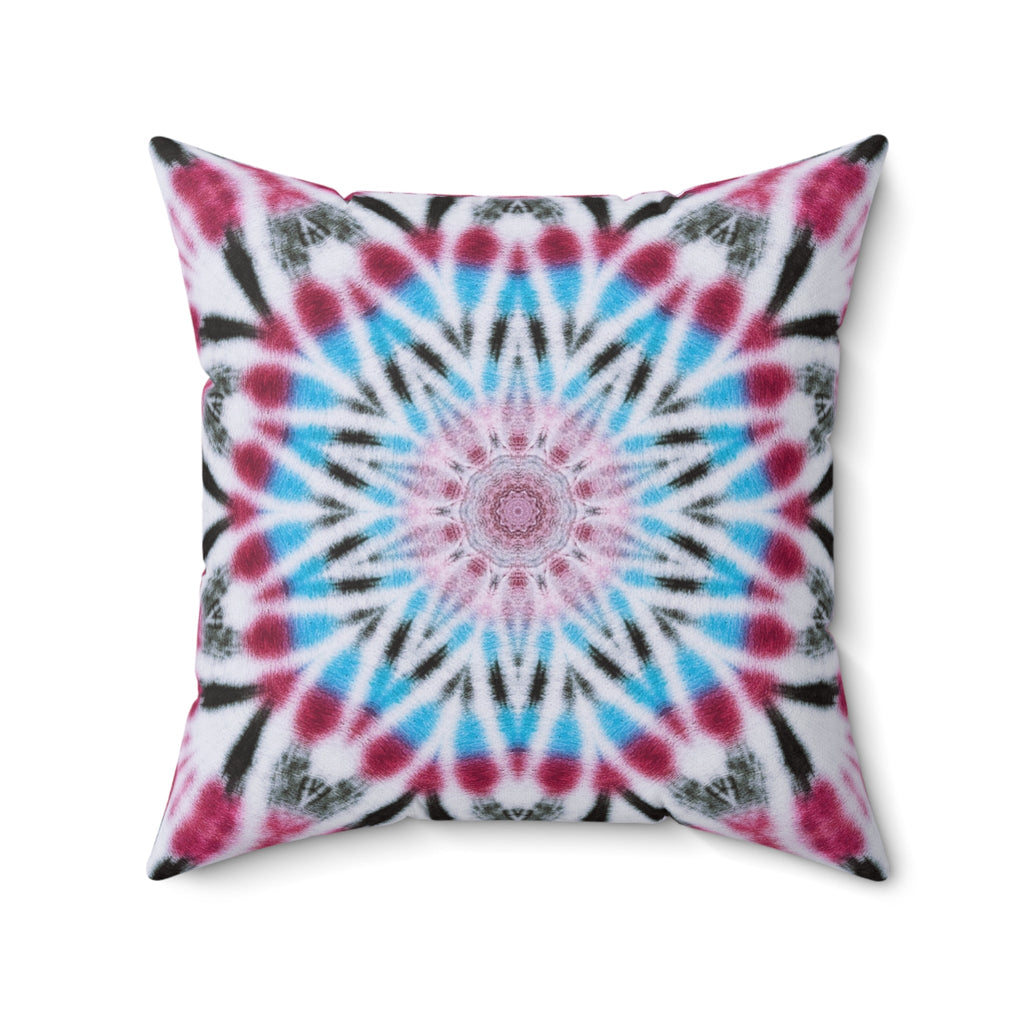 "HYP3R" Cymatic Print Square Cushion