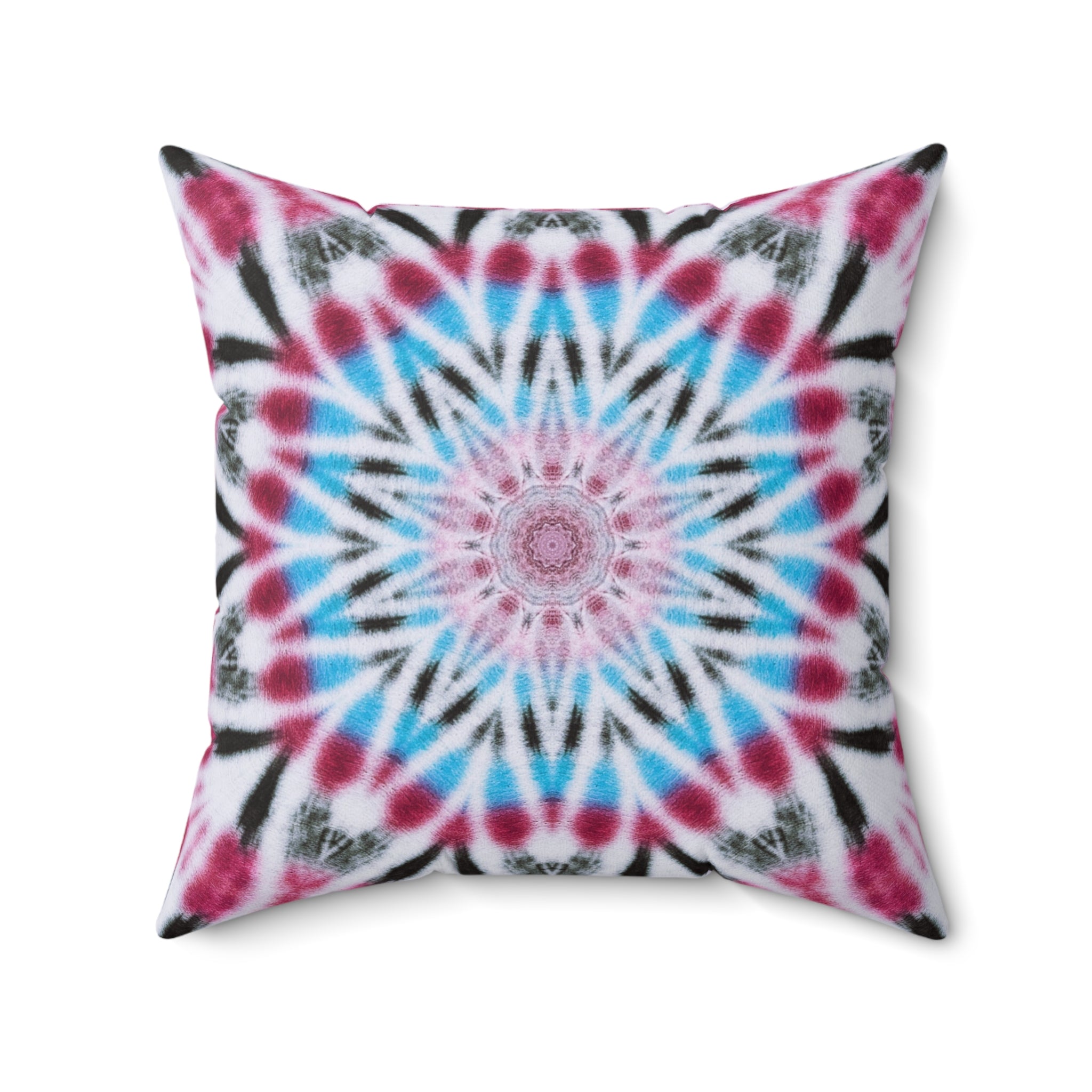 "HYP3R" Cymatic Print Square Cushion