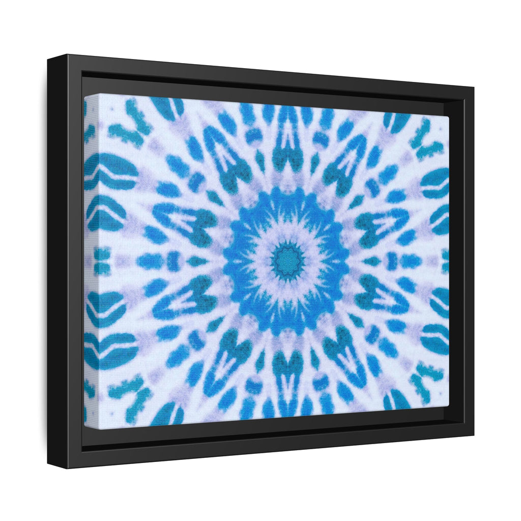 "E-VEIL I" Cymatic Framed Matte Canvas