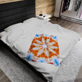 “SOL” Cymatic Velveteen Blanket