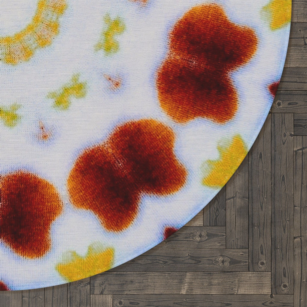 “MOSAIC” Cymatic Round Rug