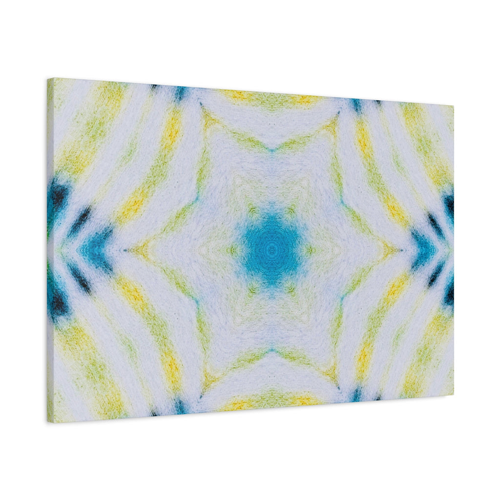 "CYMANTIQUE" Cymatic Canvas Art Print - Stretched Matte 1.25"