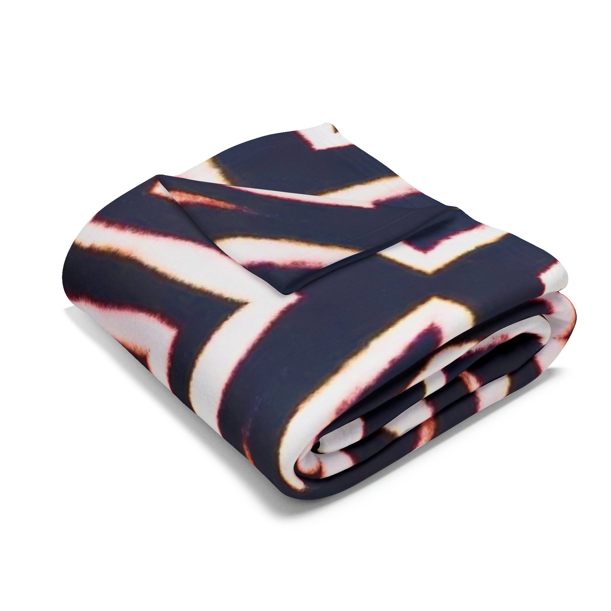 “A-BYSS” Cymatic Arctic Fleece Blanket