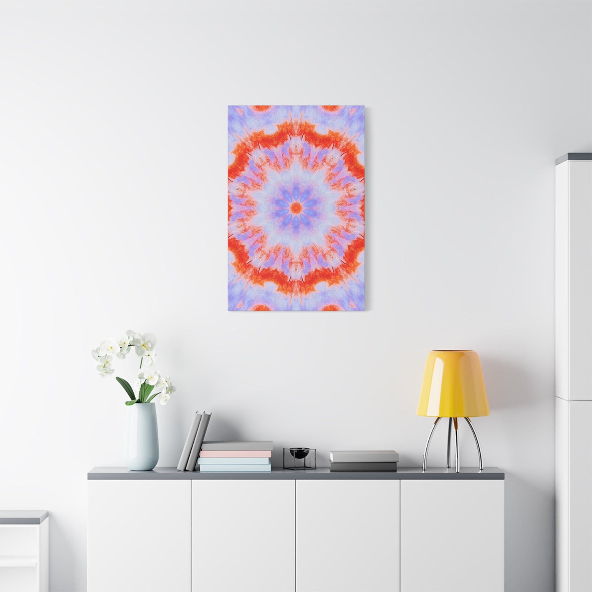 "NEBU" Cymatic Canvas Art Print - Stretched Matte 1.25"