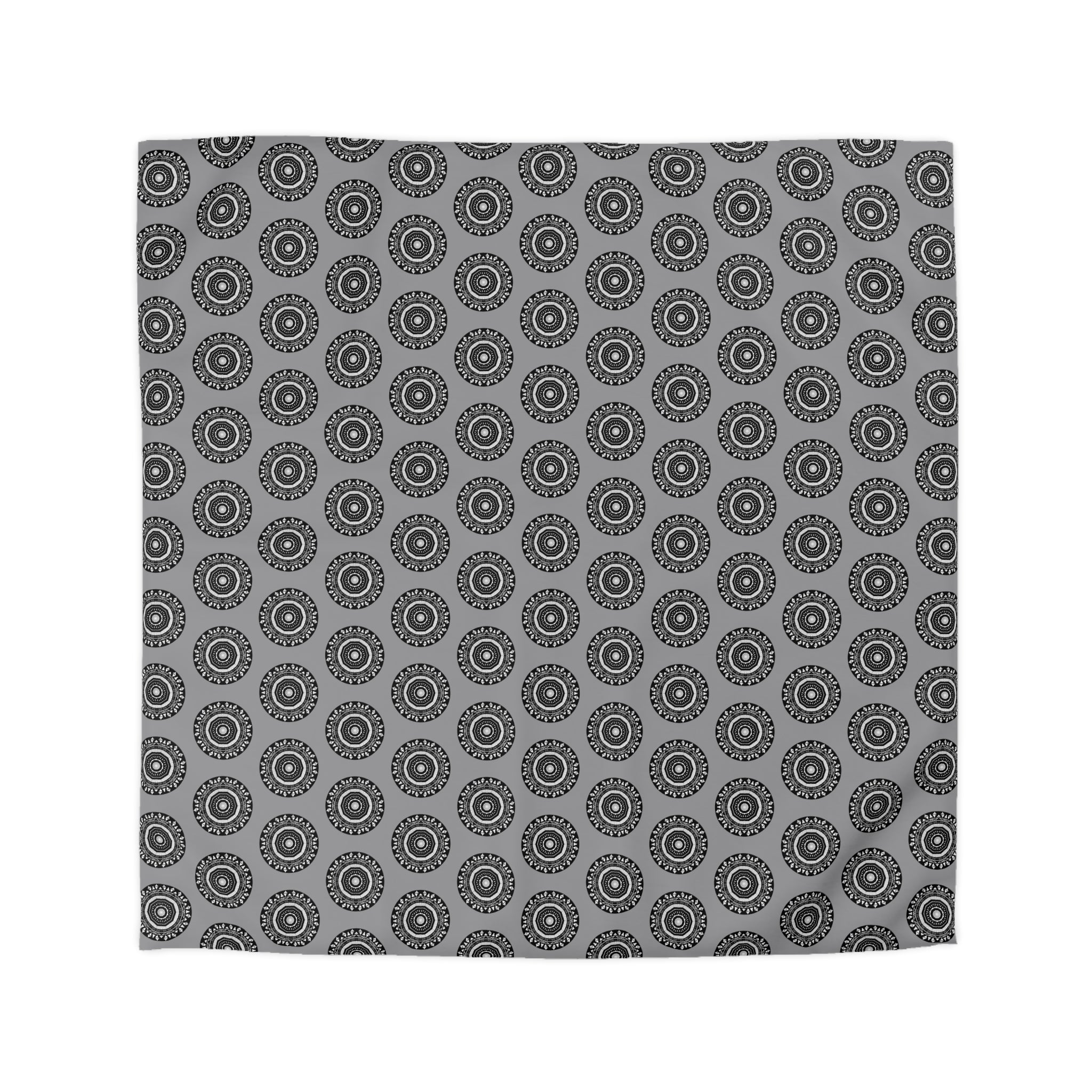 "MAYA" Cymatic Duvet Cover (Grey) - Housewarming