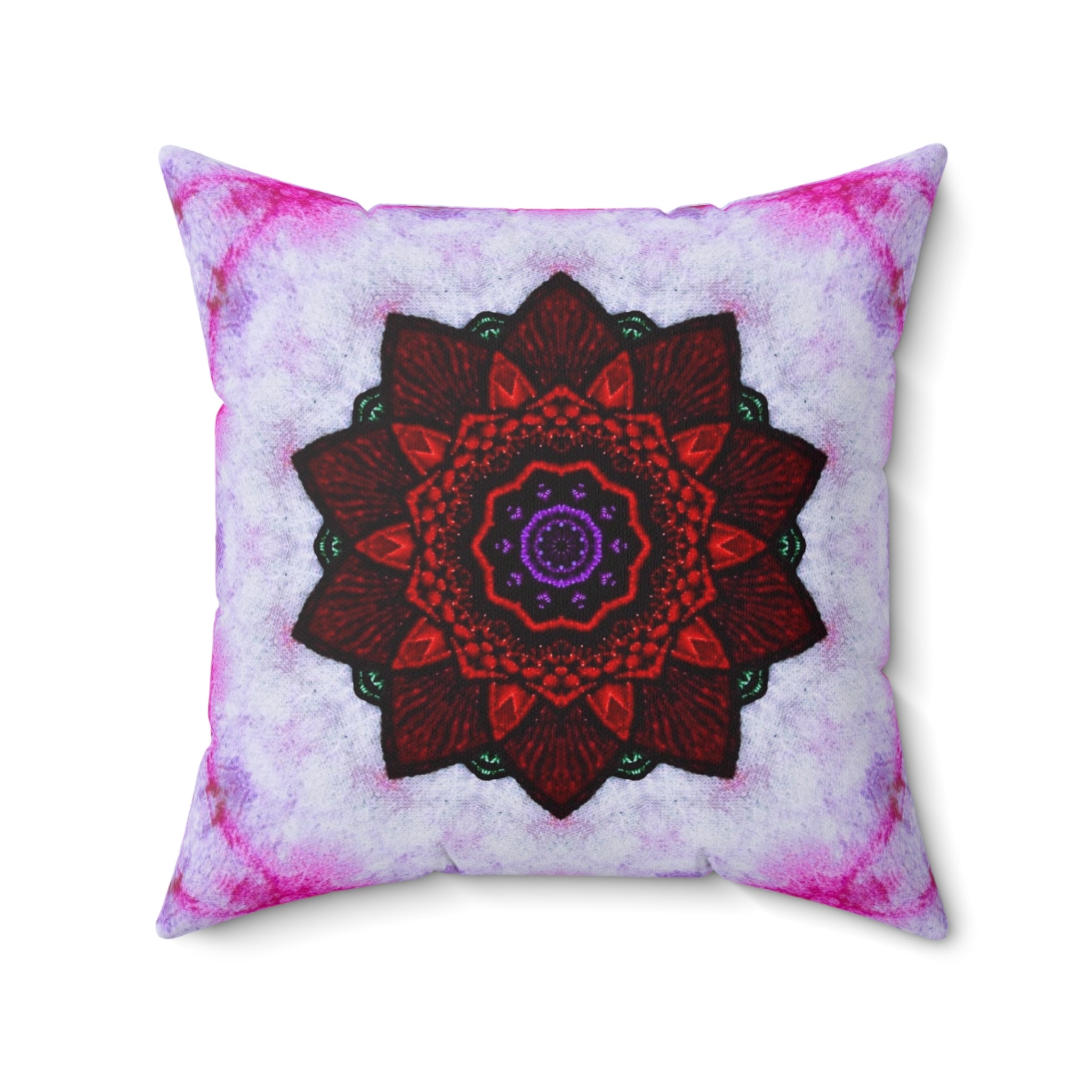 "VESI" Cymatic Print Square Cushion