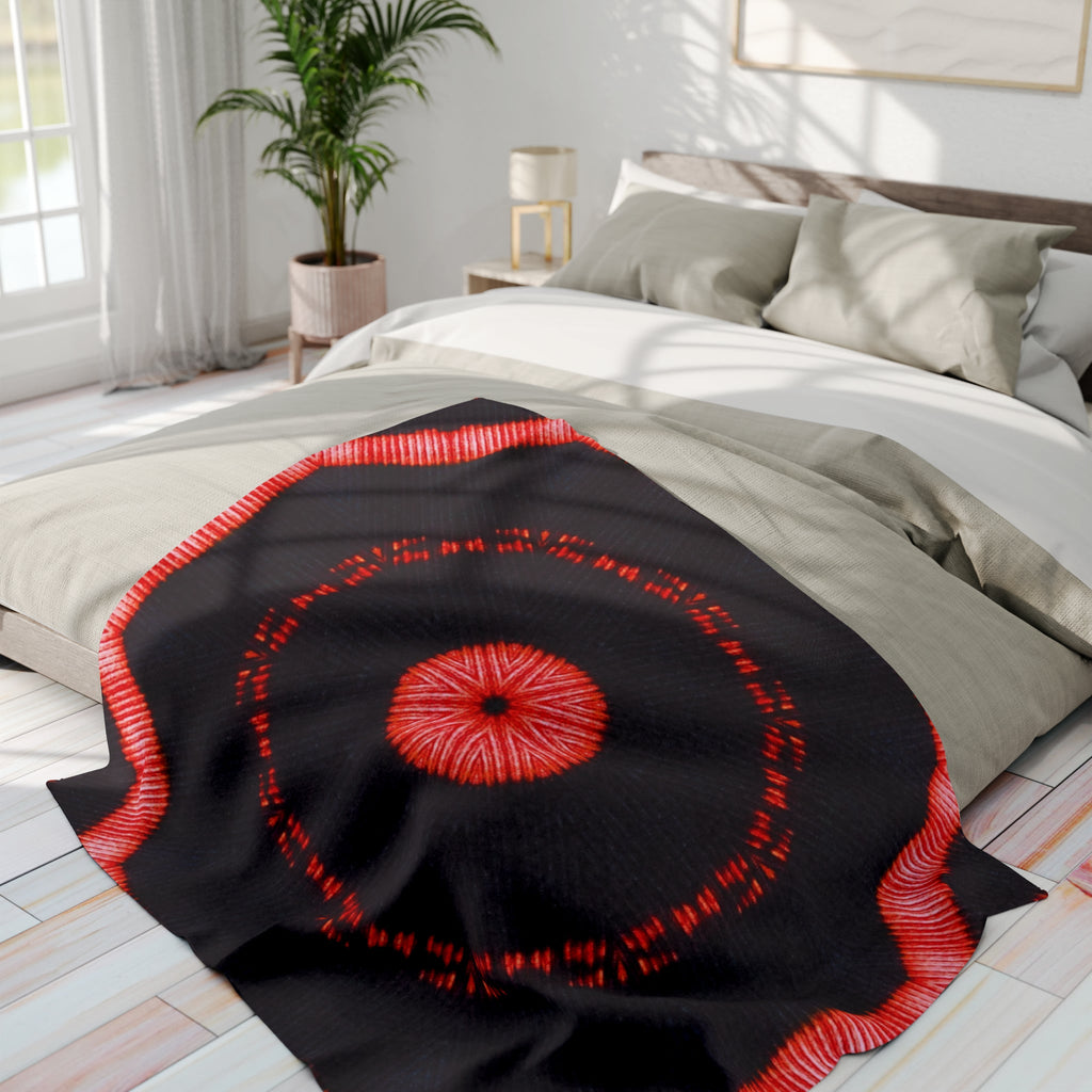 “396” Cymatic Arctic Fleece Blanket