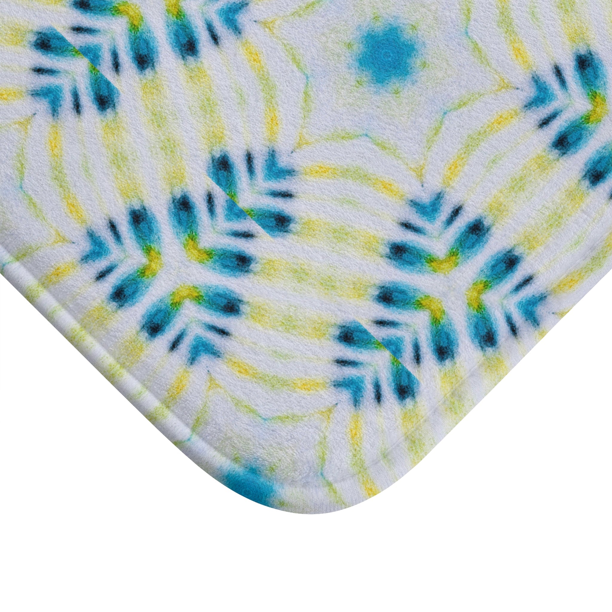 "CYMANTIQUE" Cymatic Print Bath Mat