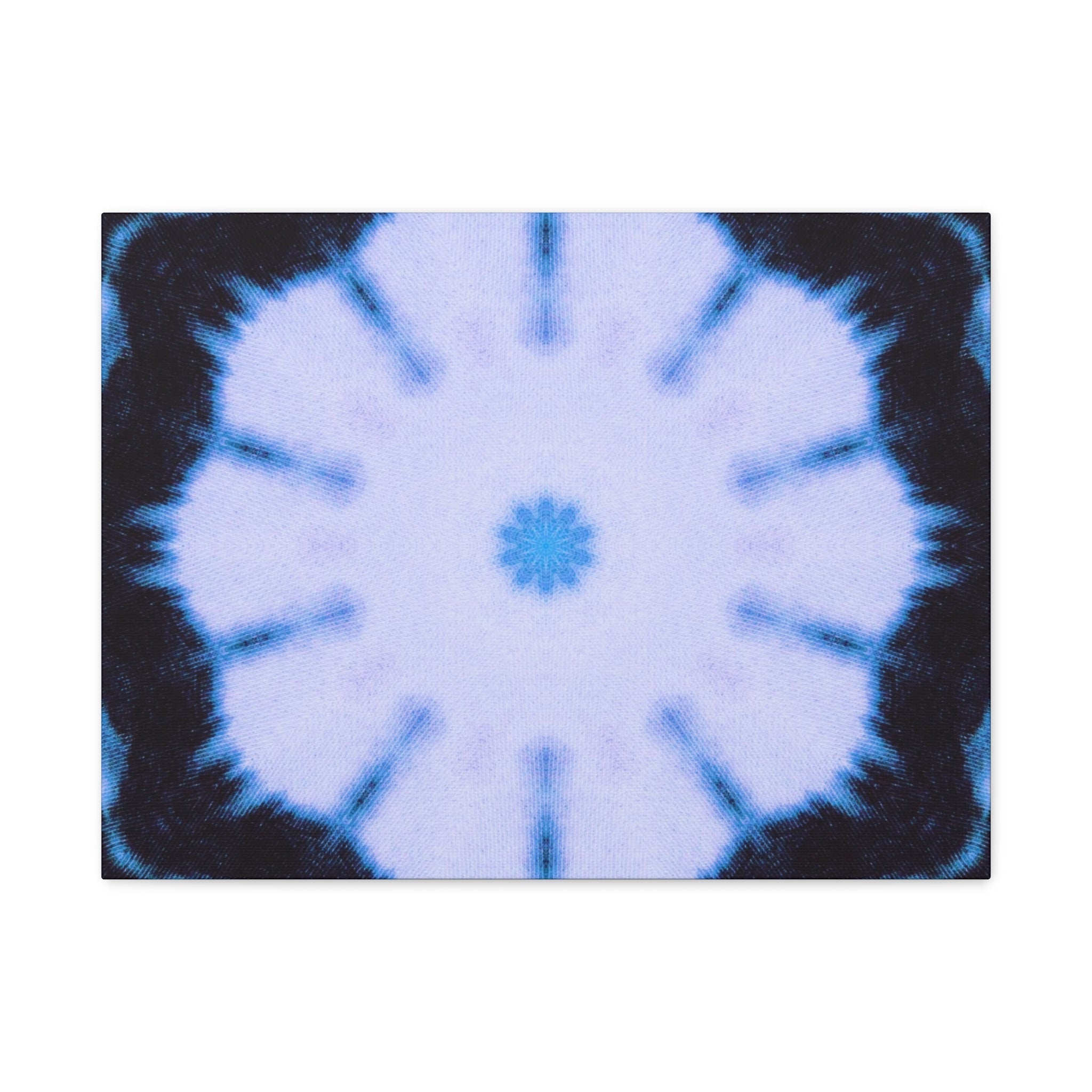 "SNWFLK" Cymatic Canvas Art Print - Stretched Matte 1.25"