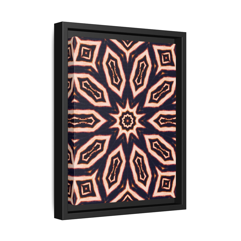 "E-CLPS" Cymatic Framed Matte Canvas