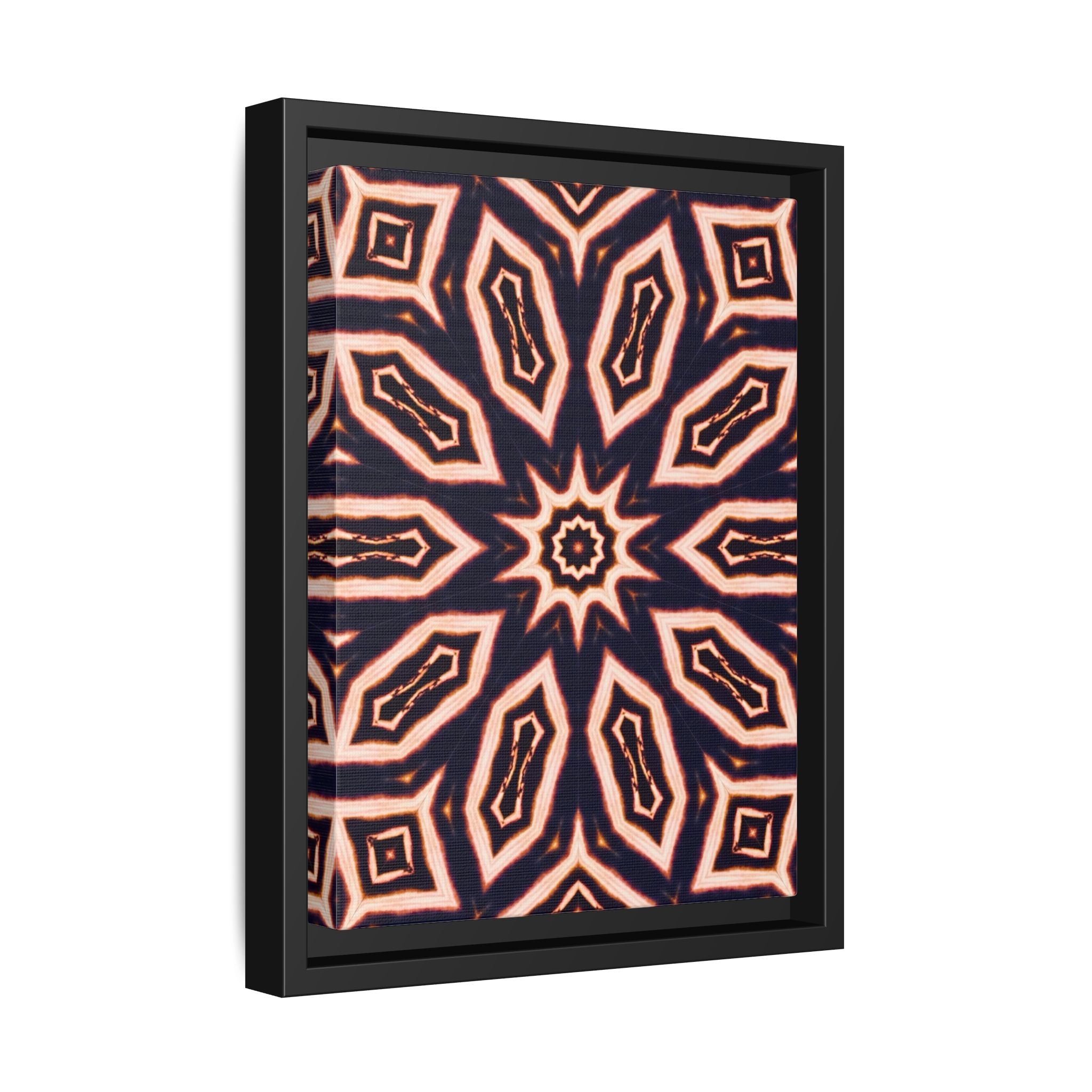 "E-CLPS" Cymatic Framed Matte Canvas