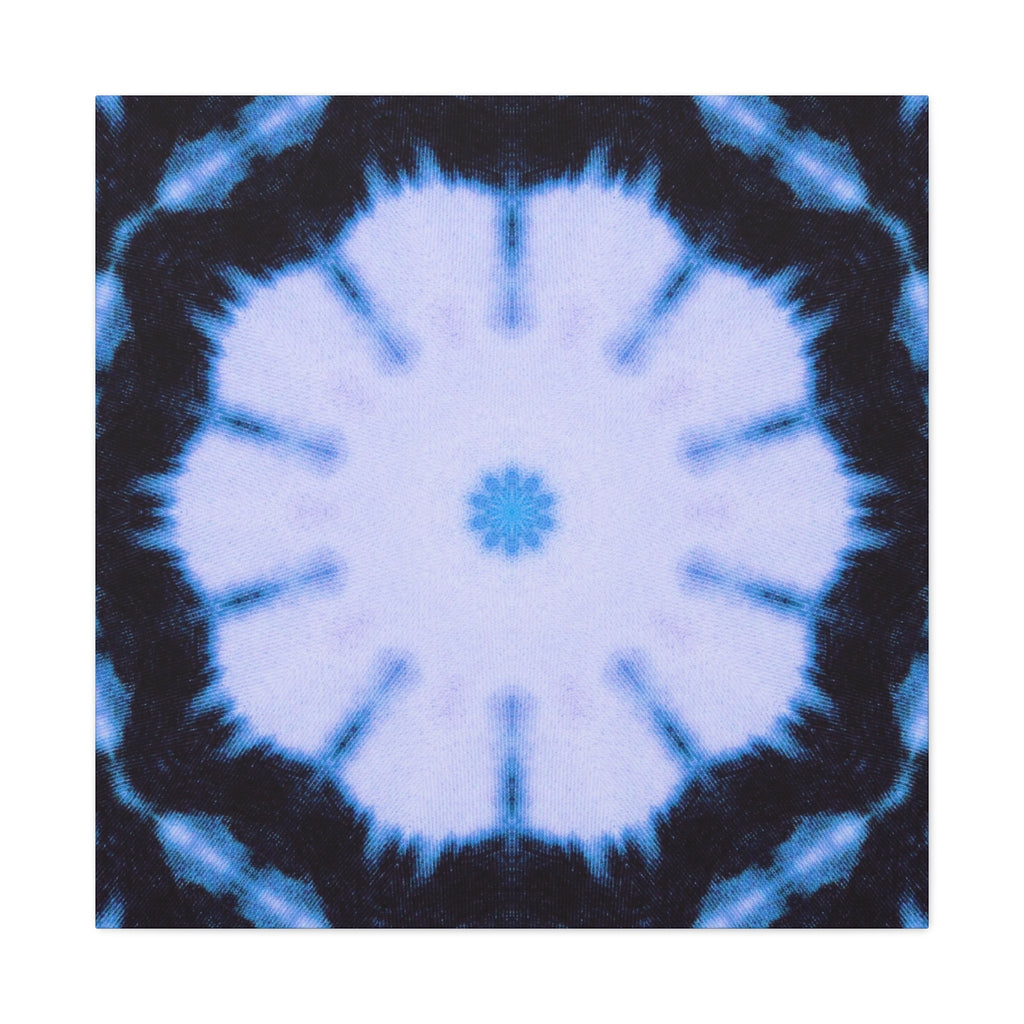 "SNWFLK" Cymatic Canvas Art Print - Stretched Matte 1.25"