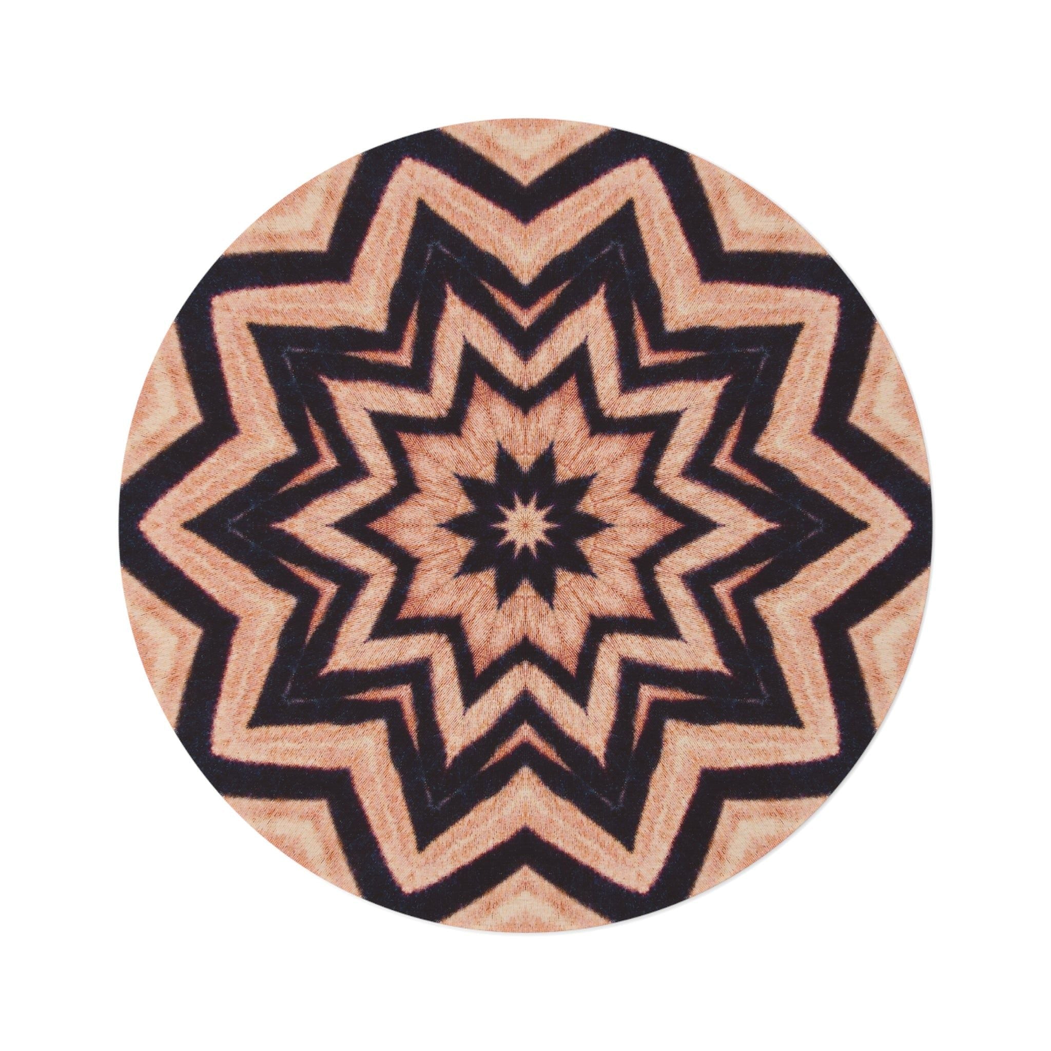 “FREQNCY” Cymatic Round Rug