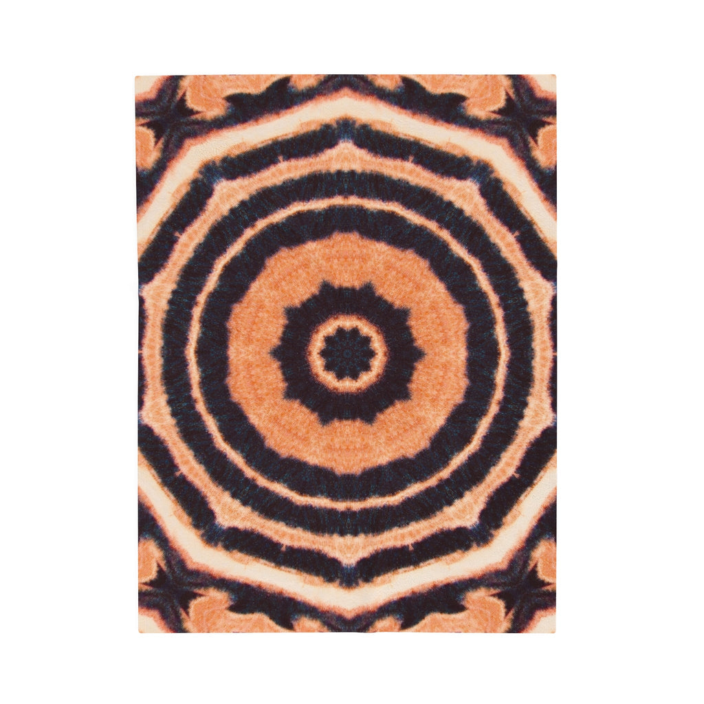 “EYECEE” Cymatic Print Velveteen Blanket