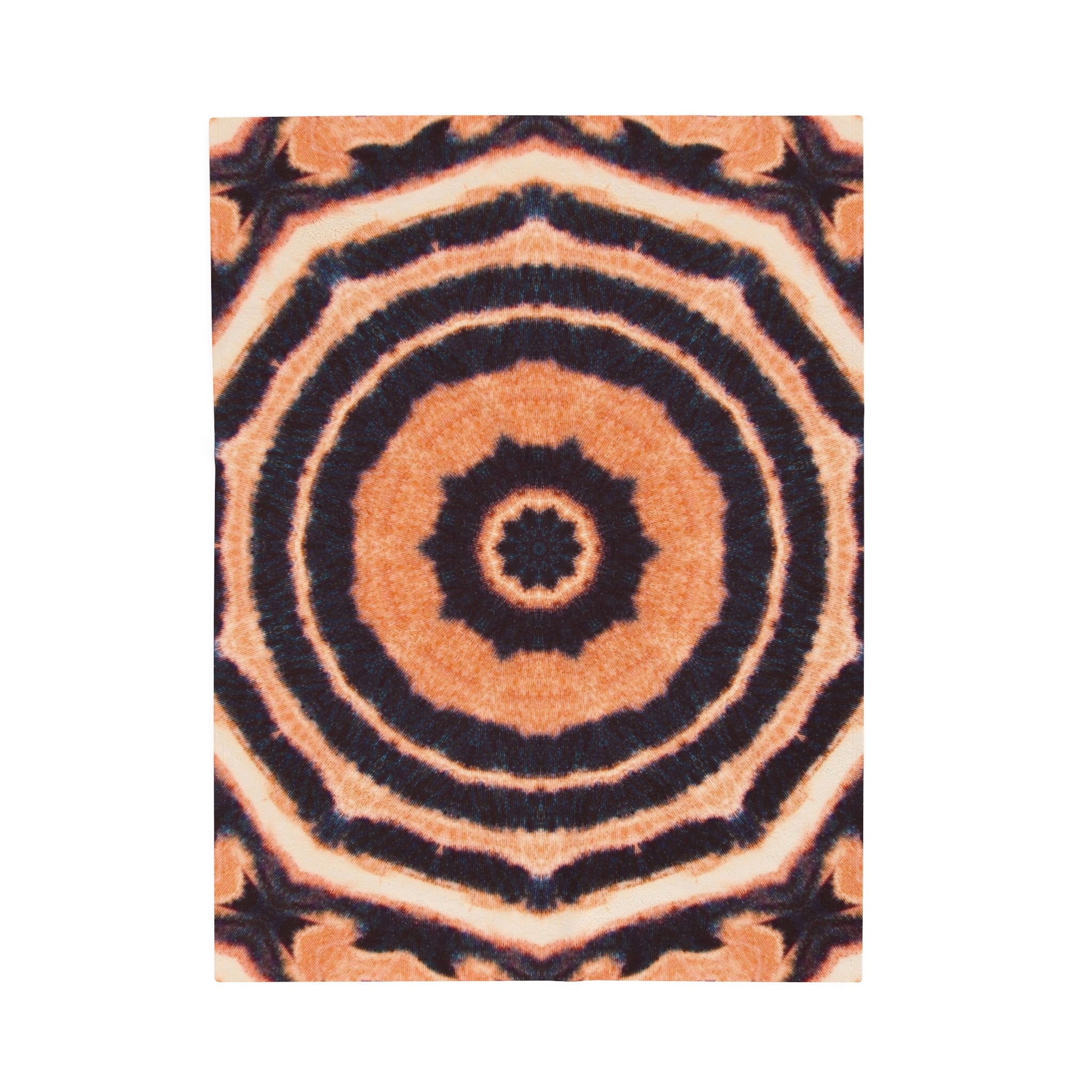 “EYECEE” Cymatic Print Velveteen Blanket
