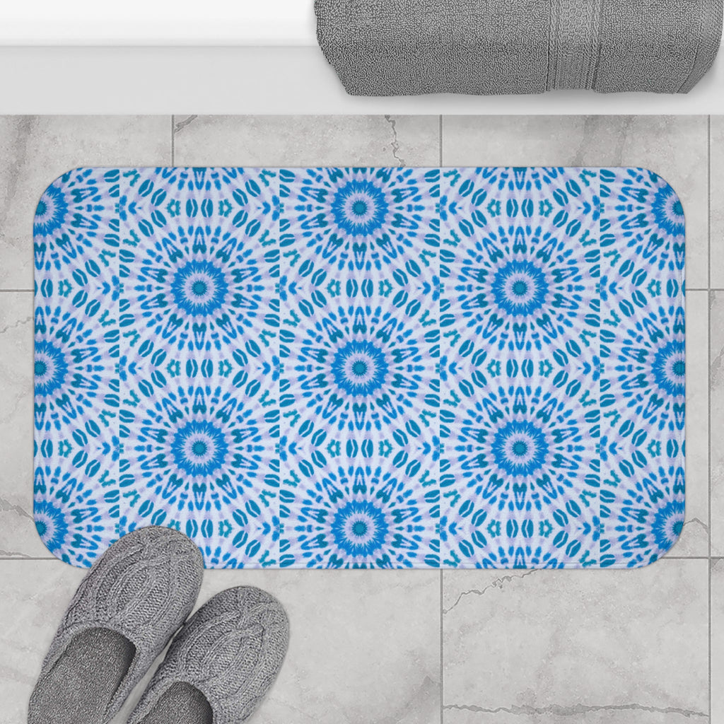 "E-VEIL I" Cymatic Print Bath Mat