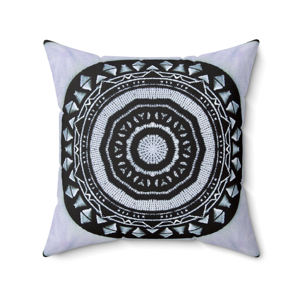 "MAYA" Cymatic Print Square Cushion