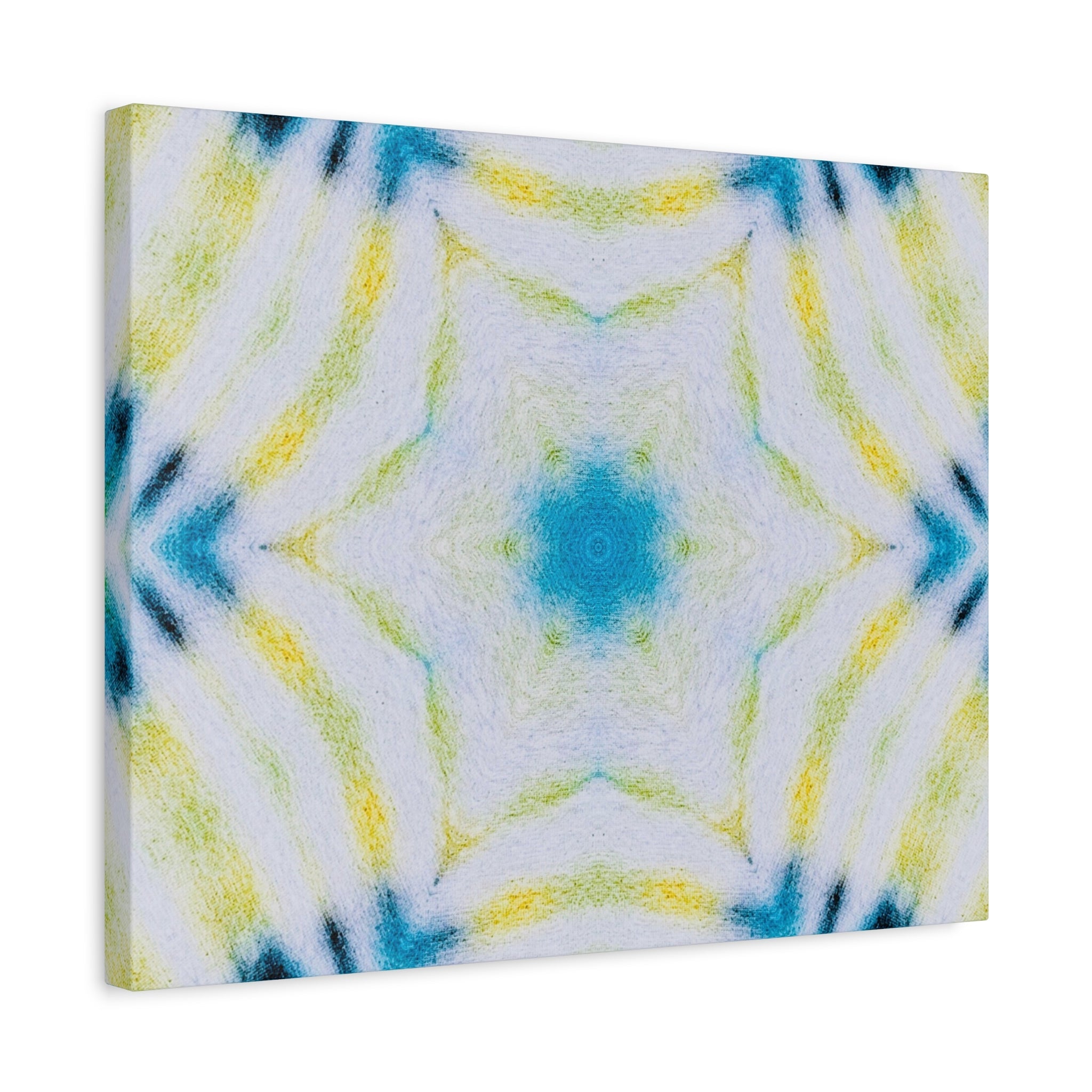 "CYMANTIQUE" Cymatic Canvas Art Print - Stretched Matte 1.25"