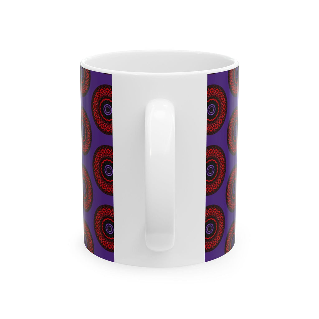 “VESI” Cymatic AOP Ceramic Mug (Purple)