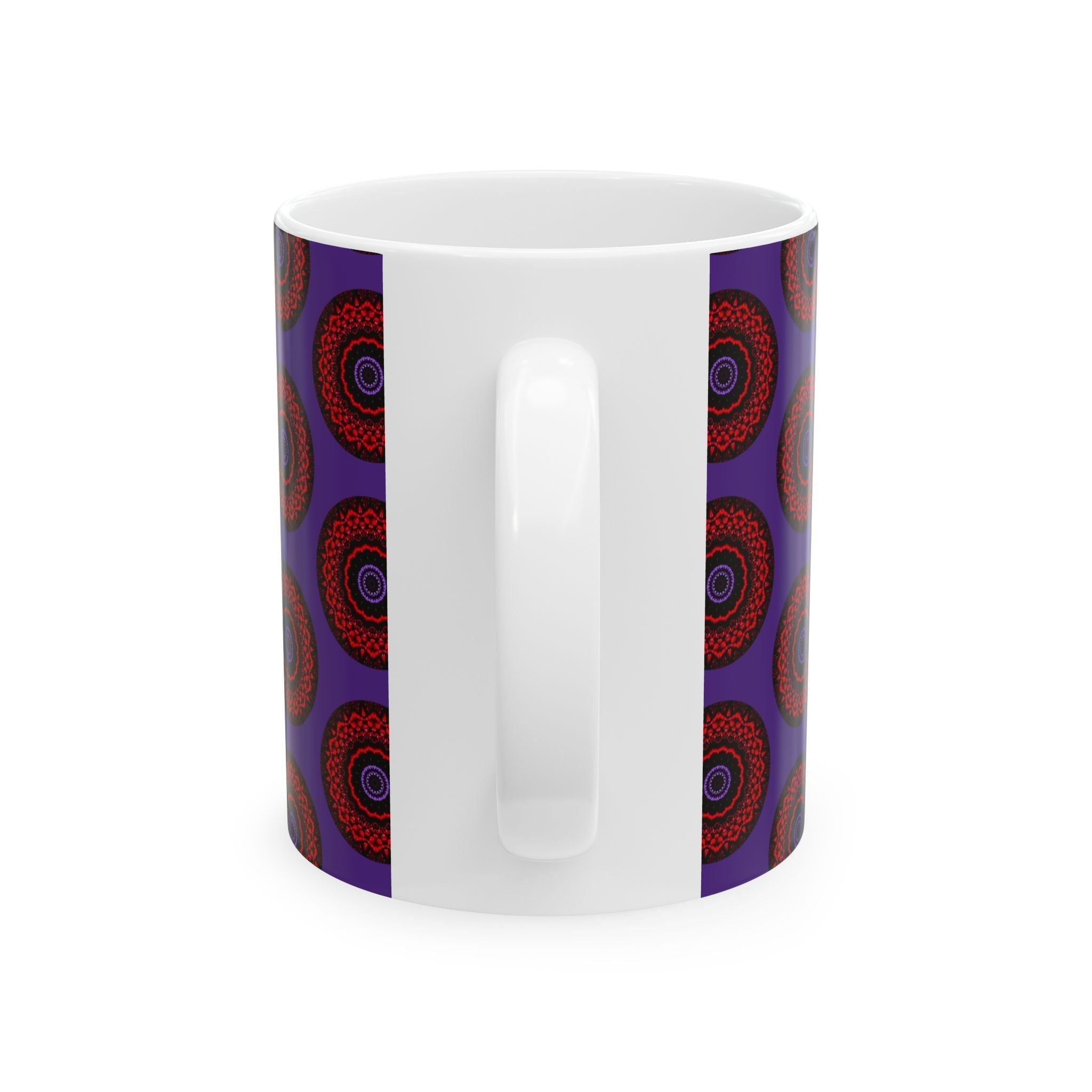 “VESI” Cymatic AOP Ceramic Mug (Purple)