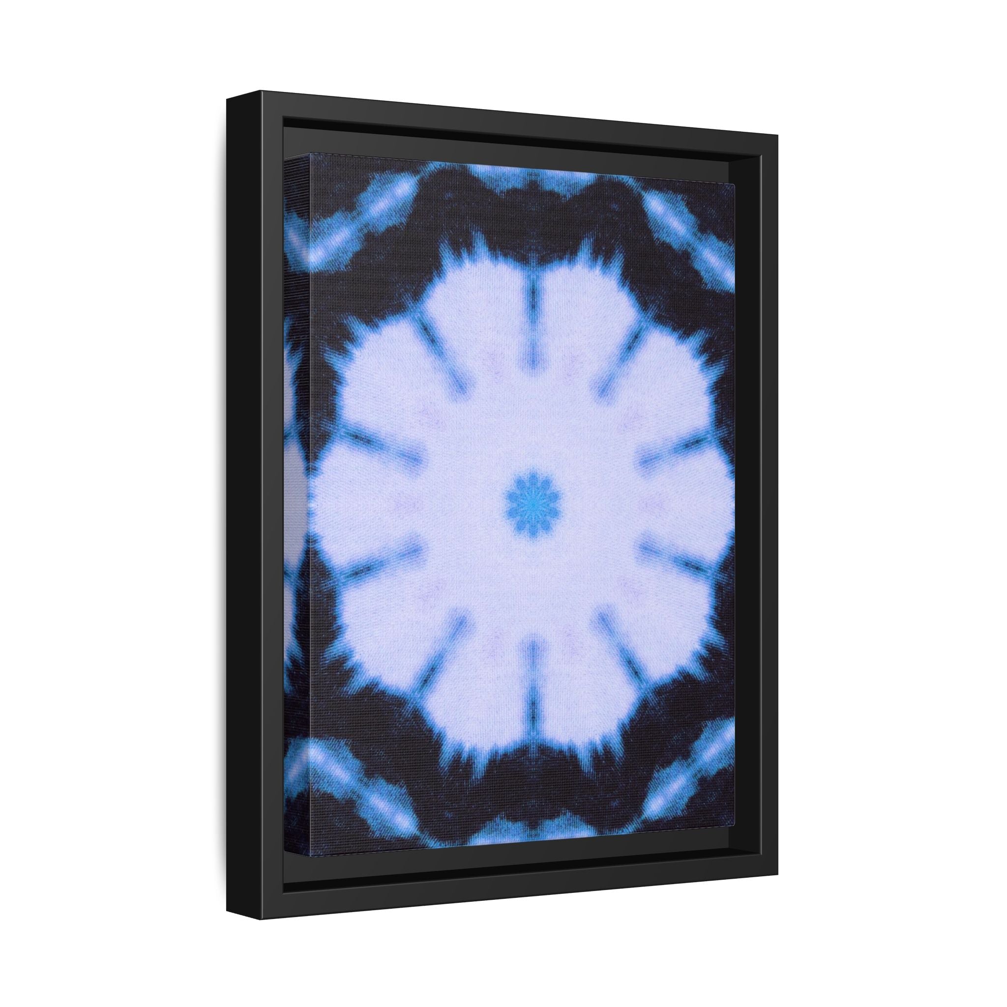 "SNWFLK" Cymatic Framed Matte Canvas