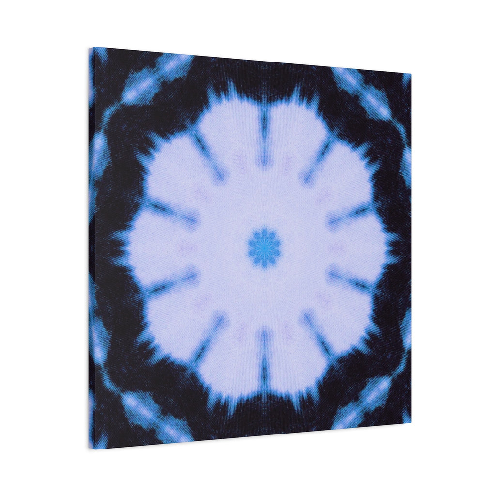 "SNWFLK" Cymatic Canvas Art Print - Stretched Matte 1.25"