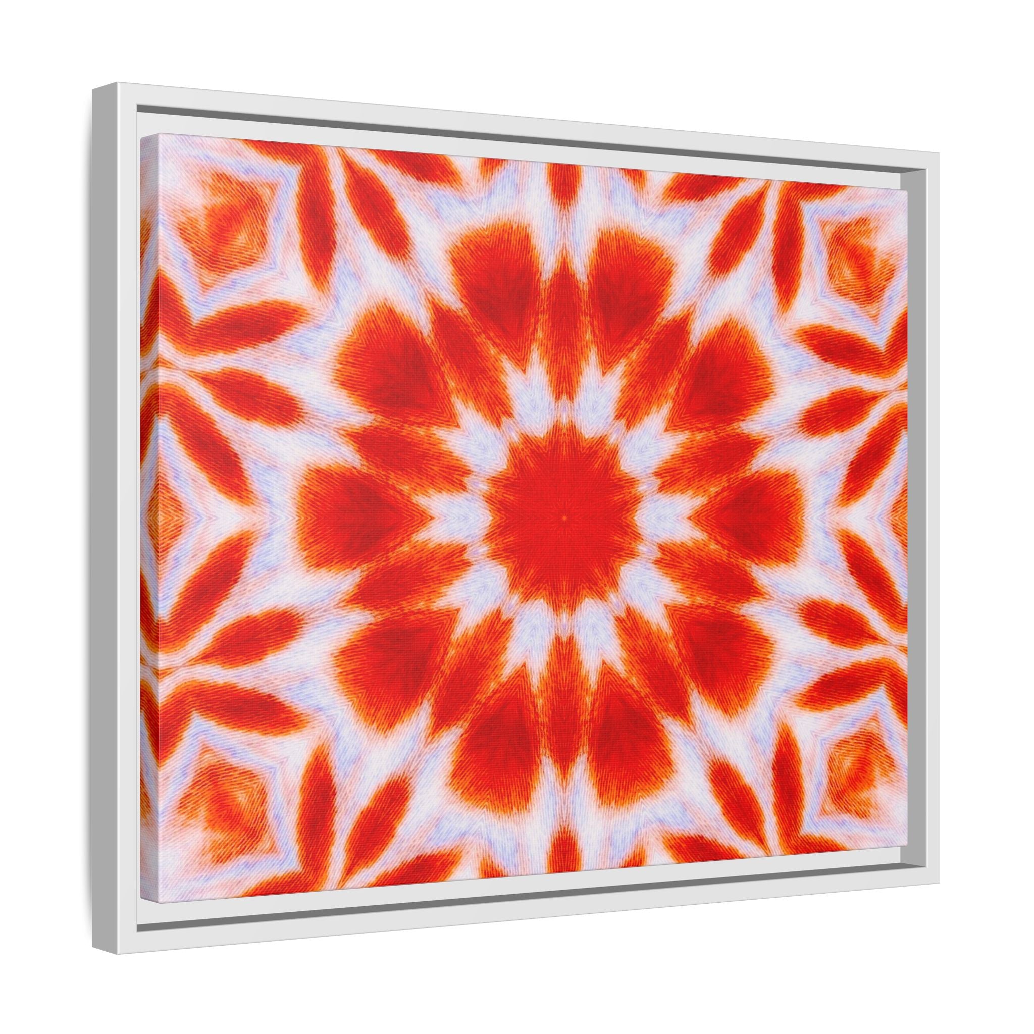 "SACRAL" Cymatic Framed Matte Canvas