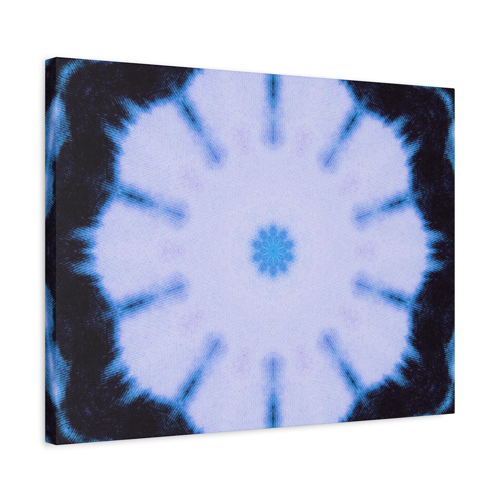 "SNWFLK" Cymatic Canvas Art Print - Stretched Matte 1.25"