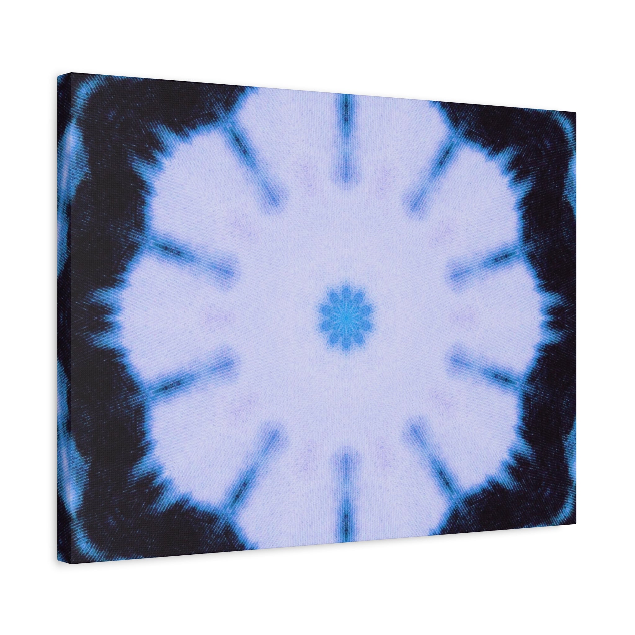 "SNWFLK" Cymatic Canvas Art Print - Stretched Matte 1.25"